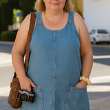 Sofia™ | Praktisk og Let Denim Sommerkjole