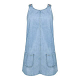Sofia™ | Praktisk og Let Denim Sommerkjole