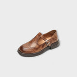 Eike | Klassische T-Riemchen-Lederschuhe