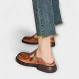 Eike | Klassische T-Riemchen-Lederschuhe
