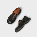 Eike | Klassische T-Riemchen-Lederschuhe